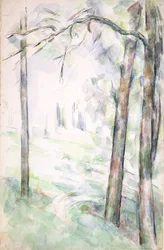Het bos, Aix-en-Provence, c.1890
